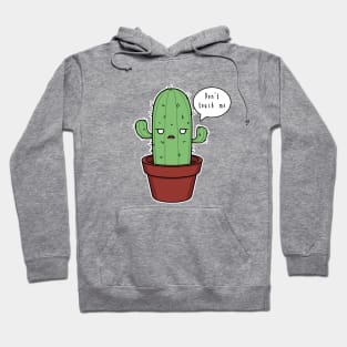 Don't touch me cactus Hoodie